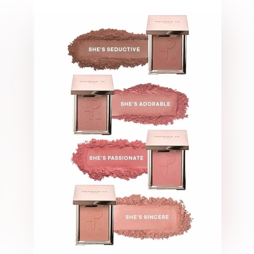 *DISCONTINUED*Patrick Ta Monochrome Moment Velvet Blush in Shade: She’s Adorable - Picture 14 of 14